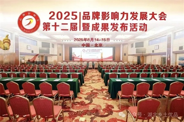 2025品牌影响力发展大会暨成果发布活动在北京举办 乡土优品公司荣膺多项成果奖项